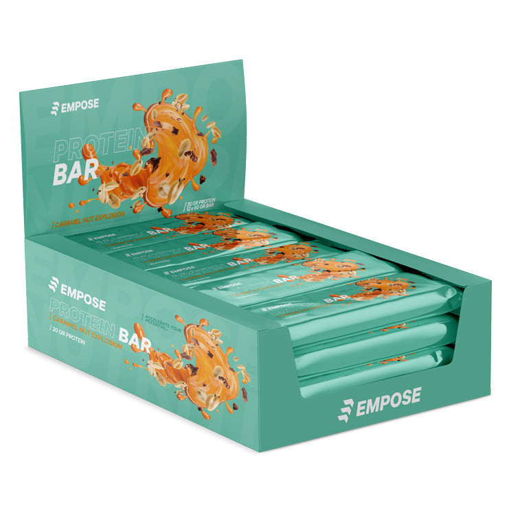 Empose Nutrition Protein Bar - Caramel Nut Explosion - 12 x 60 gr