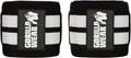 Gorilla Wear Bandages pour coudes - Noir/Blanc