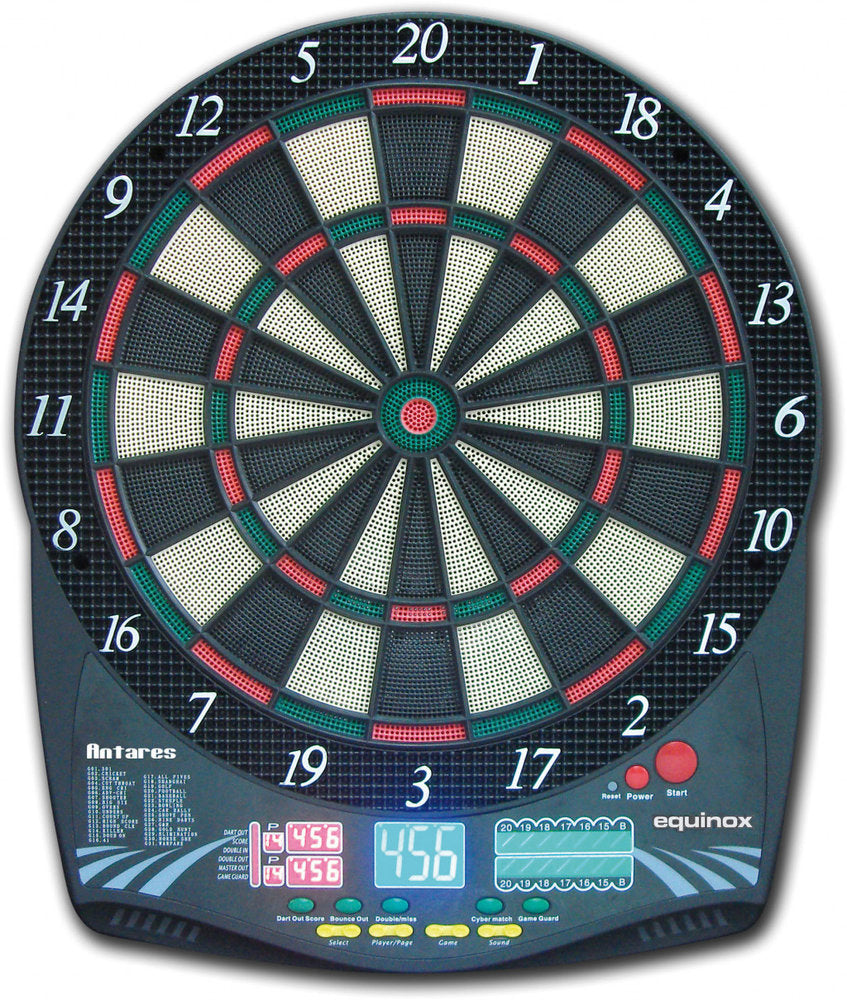 Equinox Elektronisch Dartbord Antares - Inclusief 6 Darts
