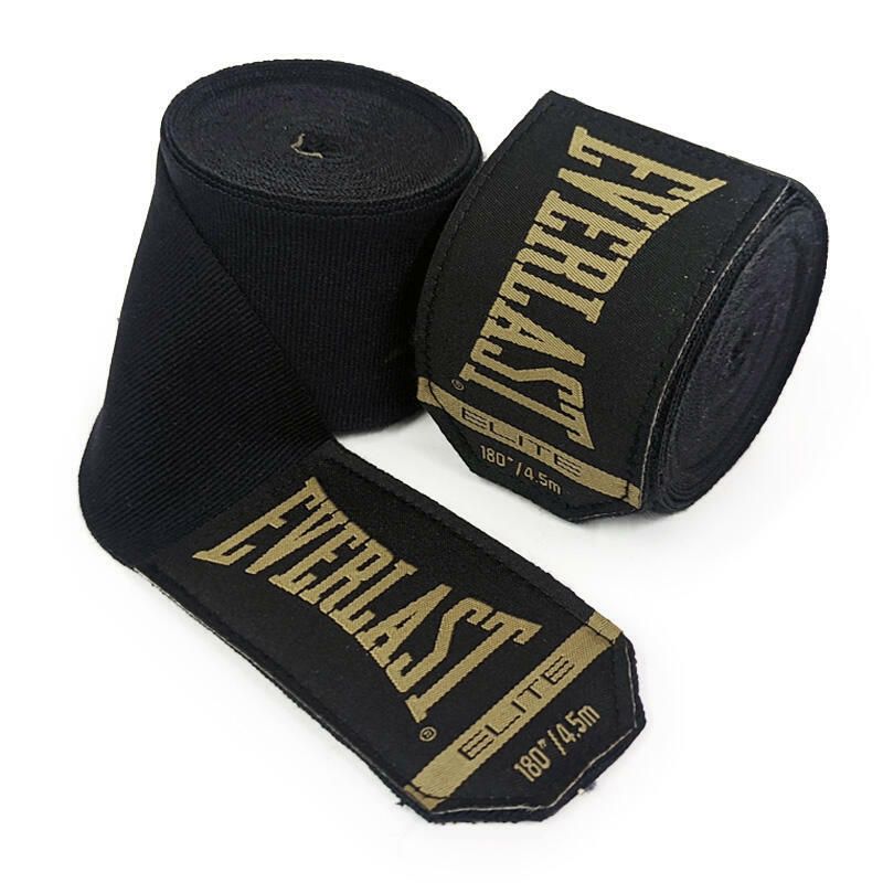 Everlast Elite Bandes De Maintien - Noir - 457 cm