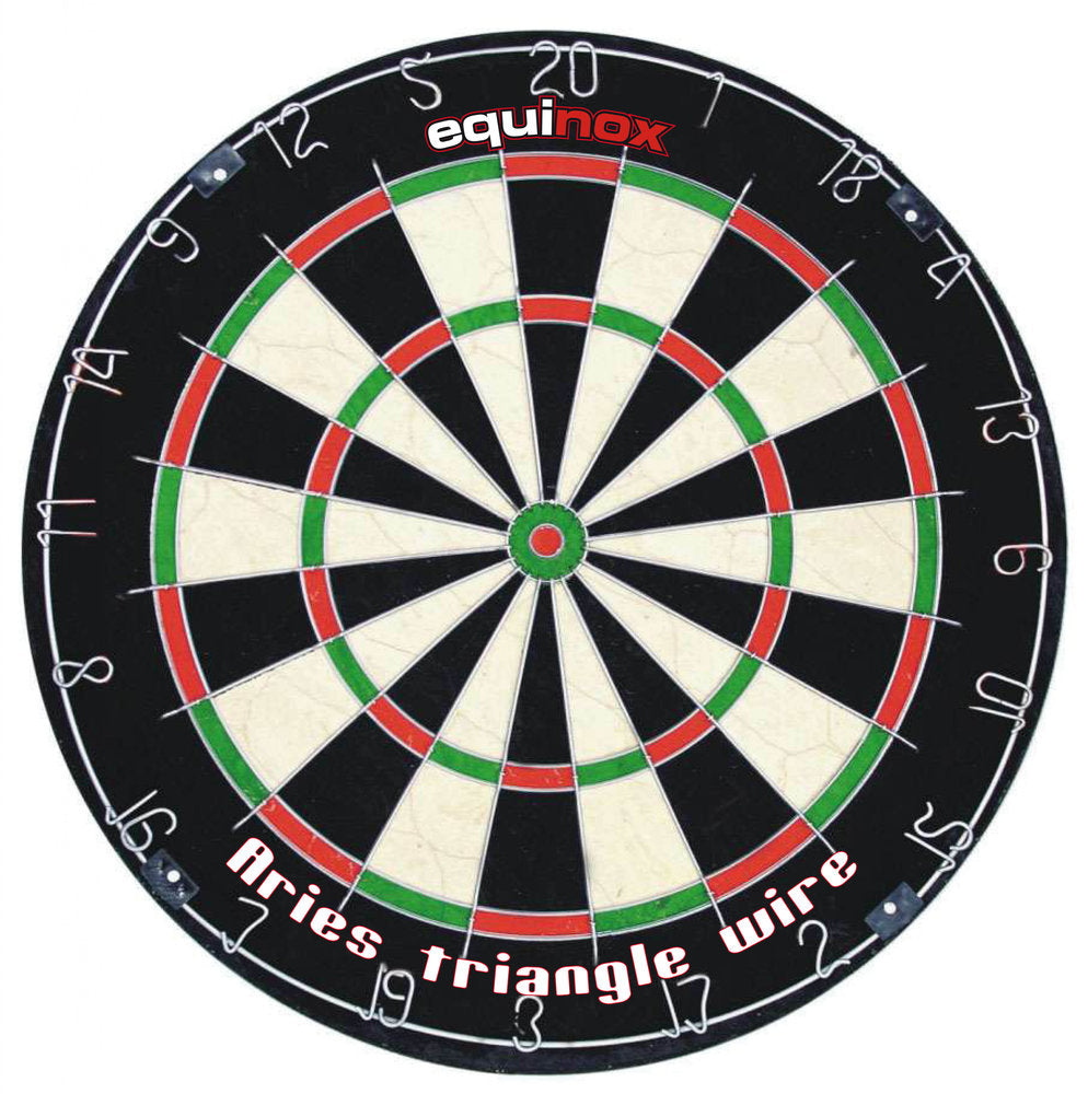 Equinox Dartboard Aries - avec 6 fléchettes