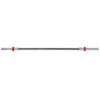 HMS Premium Barre Olympique - 50 mm - 201 cm - Rouge