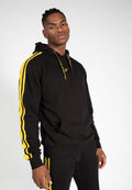 Gorilla Wear Banks Oversized Hoodie - Noir/Yellow