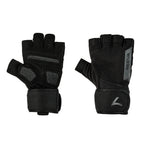 Reeva Gants de Fitness avec Wrist Wraps - Noir