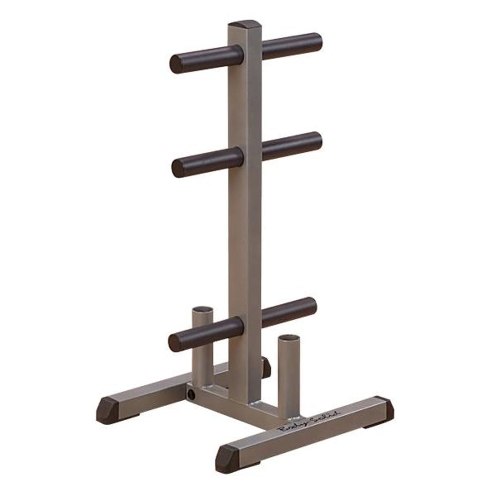 Body-Solid GOWT Olympic Plate Tree & Bar Holder