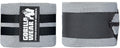Gorilla Wear Knee Wraps - Grijs/Zwart - 250 cm
