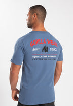 Gorilla Wear Warren T-shirt - Coronet Bleu