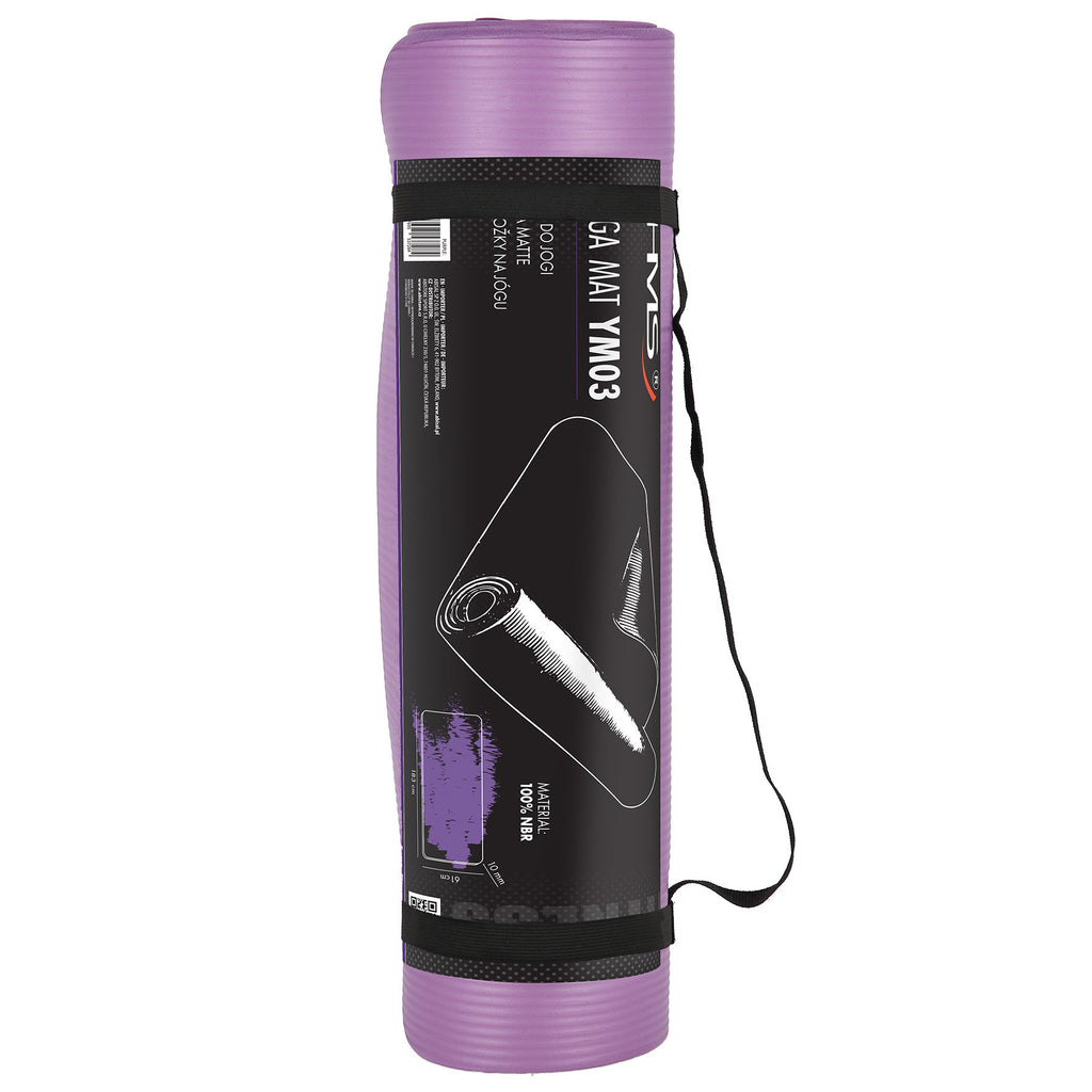 HMS Yoga Mat - Paars - 6 mm