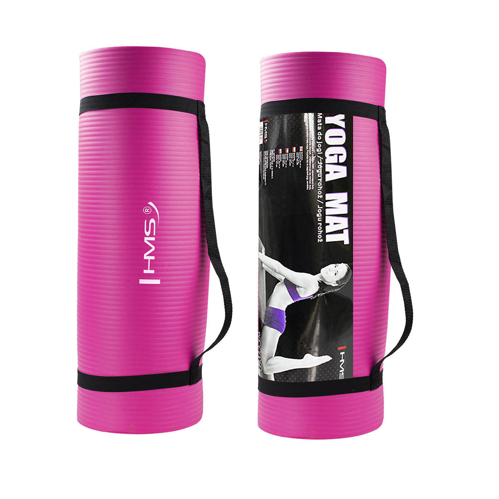 HMS Yoga Mat - Roze - 15 mm