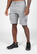 Gorilla Wear Hudson Cargo Short de Survêtement - Gris m&eacute;lang&eacute;