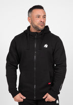 Gorilla Wear Leon Zipped Hoodie - Zwart