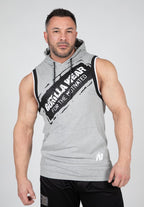 Gorilla Wear Loretto Débardeur à capuche - Gris Chiné