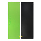 HMS Tapis de Fitness - Vert/Noir - 15 mm