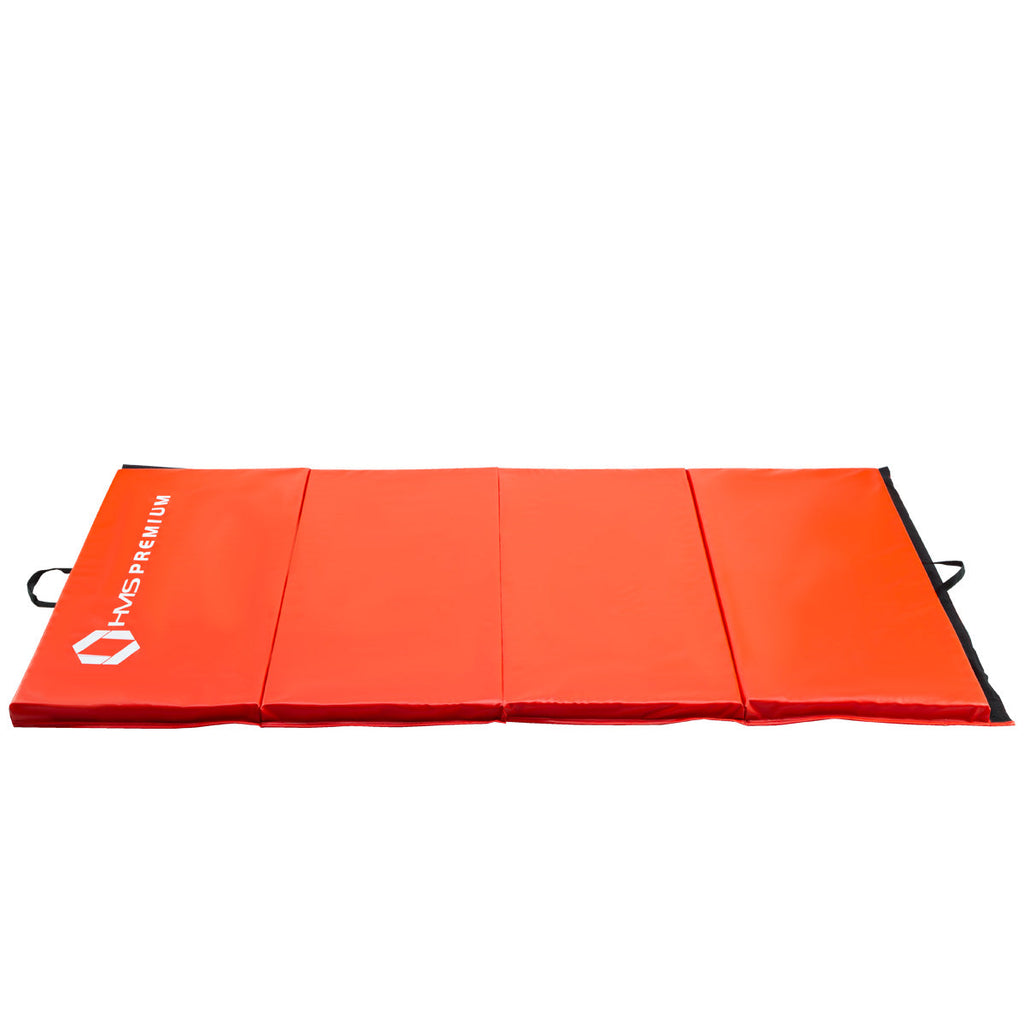 HMS Premium Tapis de Fitness Pliable - Rouge