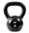 Muscle Power Gietijzeren Kettlebell - Zwart - 16 kg
