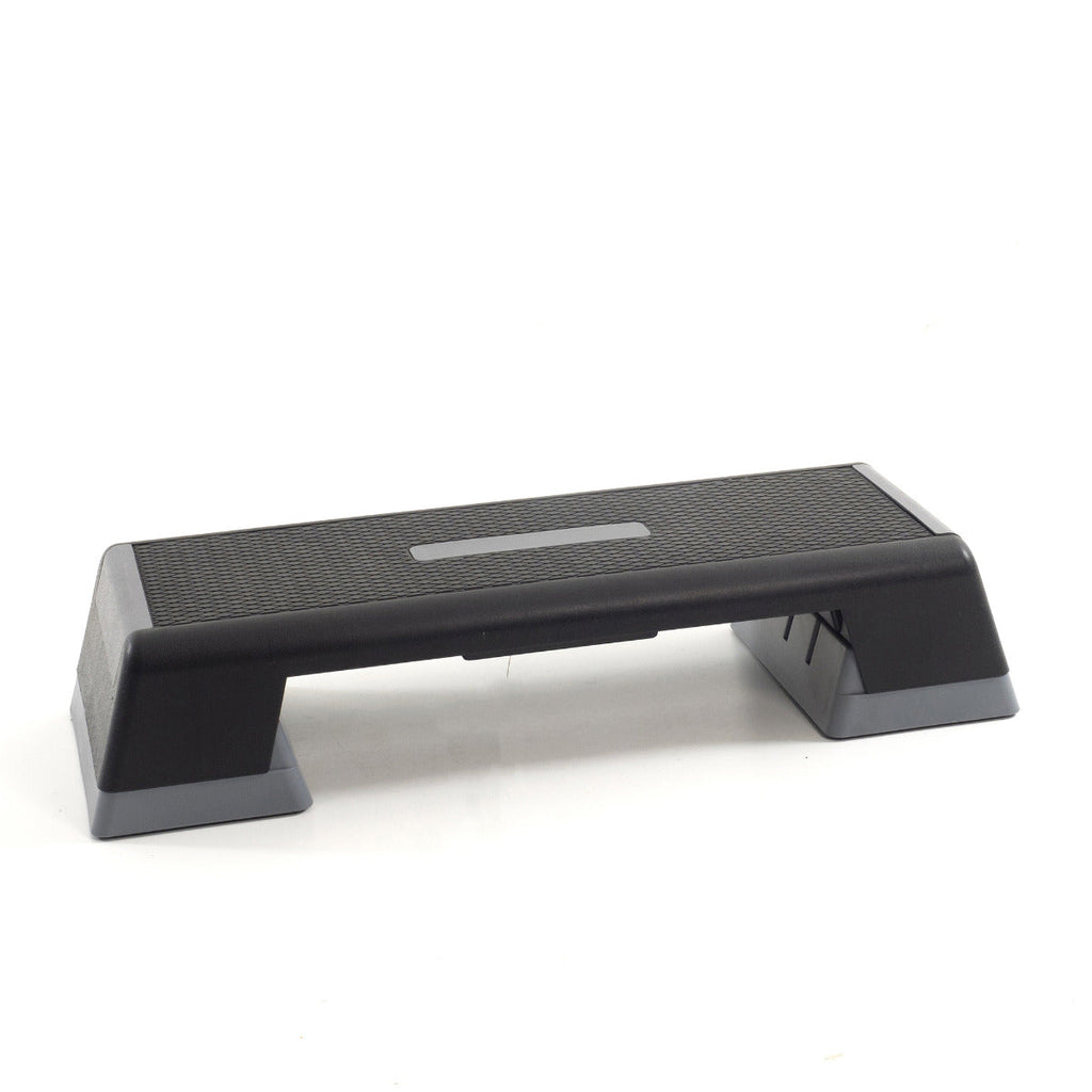 Muscle Power Step aérobie réglable - Monobloc XXL - Noir/Gris