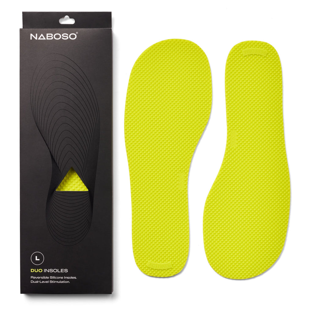 Naboso Duo Insole - Semelles Sensorielles - Jaune
