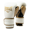 Everlast Powerlock 2R Bokshandschoenen - Wit/Goud - 16 oz - Tweedekans