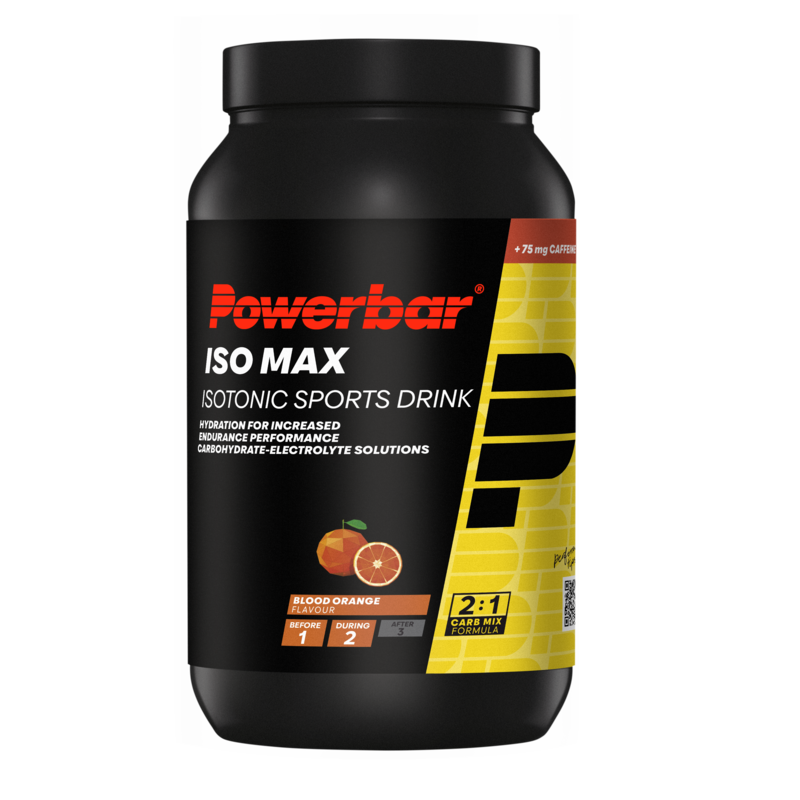 Powerbar Iso Max - 1200 gr - Bloed Sinaasappel