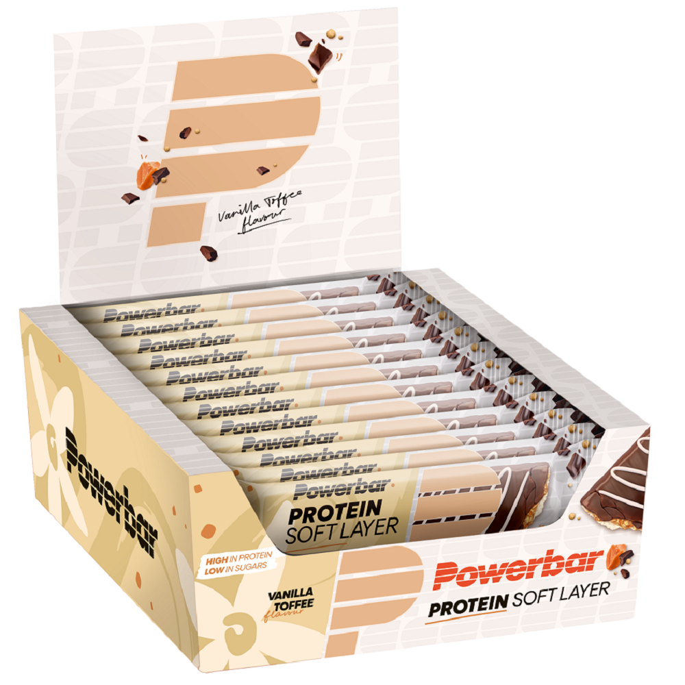 Powerbar Protein Bar Soft Layer - 12 x 40 gr - Vanille Toffee