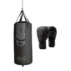Everlast Prospect 2 Heavy Bag Kit - Bokszak & Bokshandschoenen - Zwart/Grijs