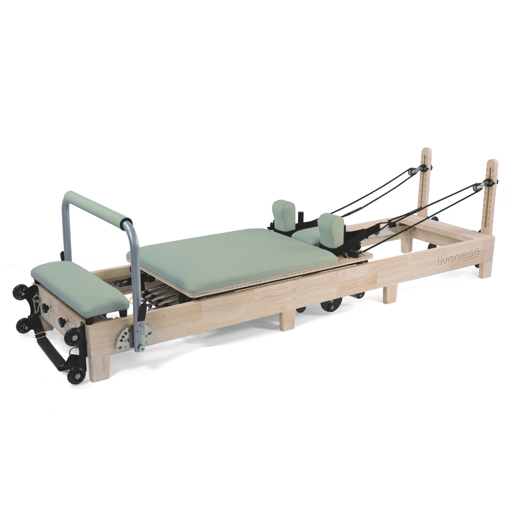 Toorx Liveness Reformer pliable en chêne PTX 3000 - Green Tea