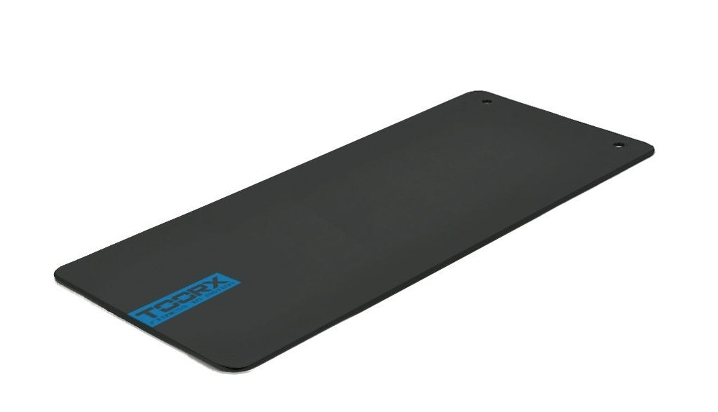 Toorx Fitnessmat Studio met Ophangogen - 100 x 60 x 1 cm - Zwart
