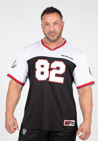 Gorilla Wear Trenton Football Jersey - Noir/Blanc