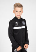 Gorilla Wear Vernon Kids Trainingsjas - Track Jacket - Zwart