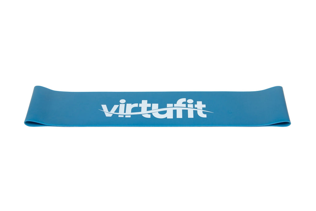 VirtuFit Mini Band - Bande de résistance - Fitness Elastique - Solide - Bleu