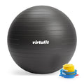 VirtuFit Anti-Burst Fitnessbal Pro - Gymbal - Swiss Ball - met Pomp - Zwart - 45 cm