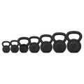 VirtuFit Kettlebell Set Cast Iron 4-6-8-10-12-16-20 kg