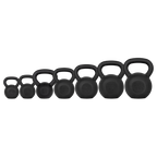 VirtuFit Kettlebell Set Cast Iron 4-6-8-10-12-16-20 kg