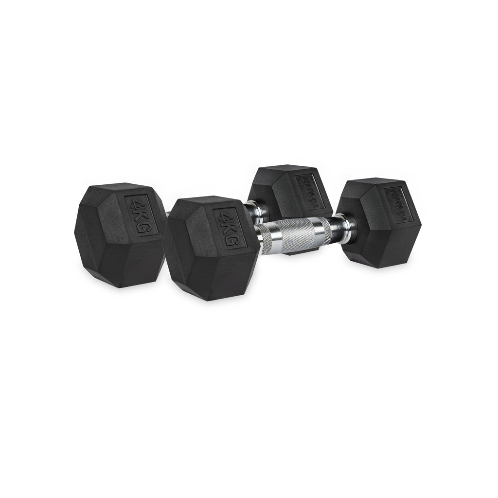 VirtuFit Hexa Dumbbell Pro Set - 2 x 4 kg