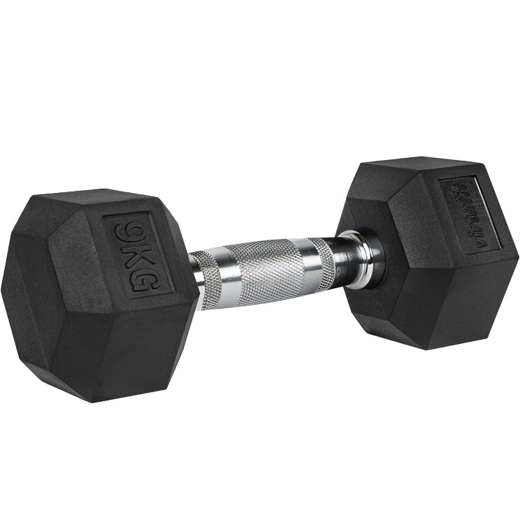 VirtuFit Hexa Dumbbell Pro - 9 kg - Per Stuk