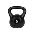 VirtuFit PVC Kettlebell - 4 kg - Noir
