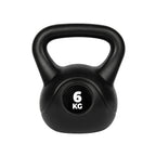VirtuFit PVC Kettlebell - 6 kg - Noir