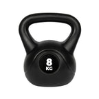 VirtuFit PVC Kettlebell - 8 kg - Noir