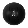 VirtuFit Medicijnbal Pro - Medicine Ball  - 1 kg - Rubber - Zwart
