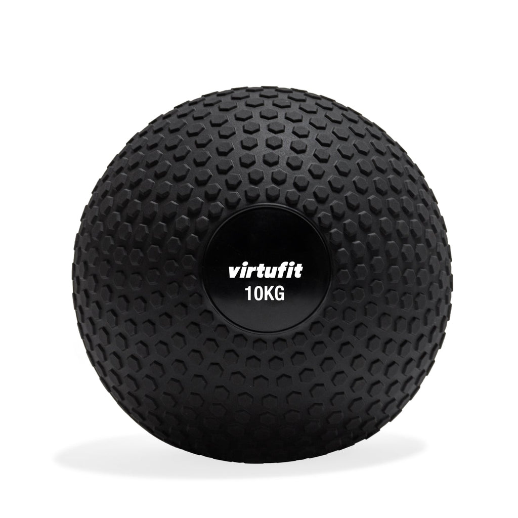 VirtuFit Slam Ball – Fitness Bal – 10 kg – Zwart