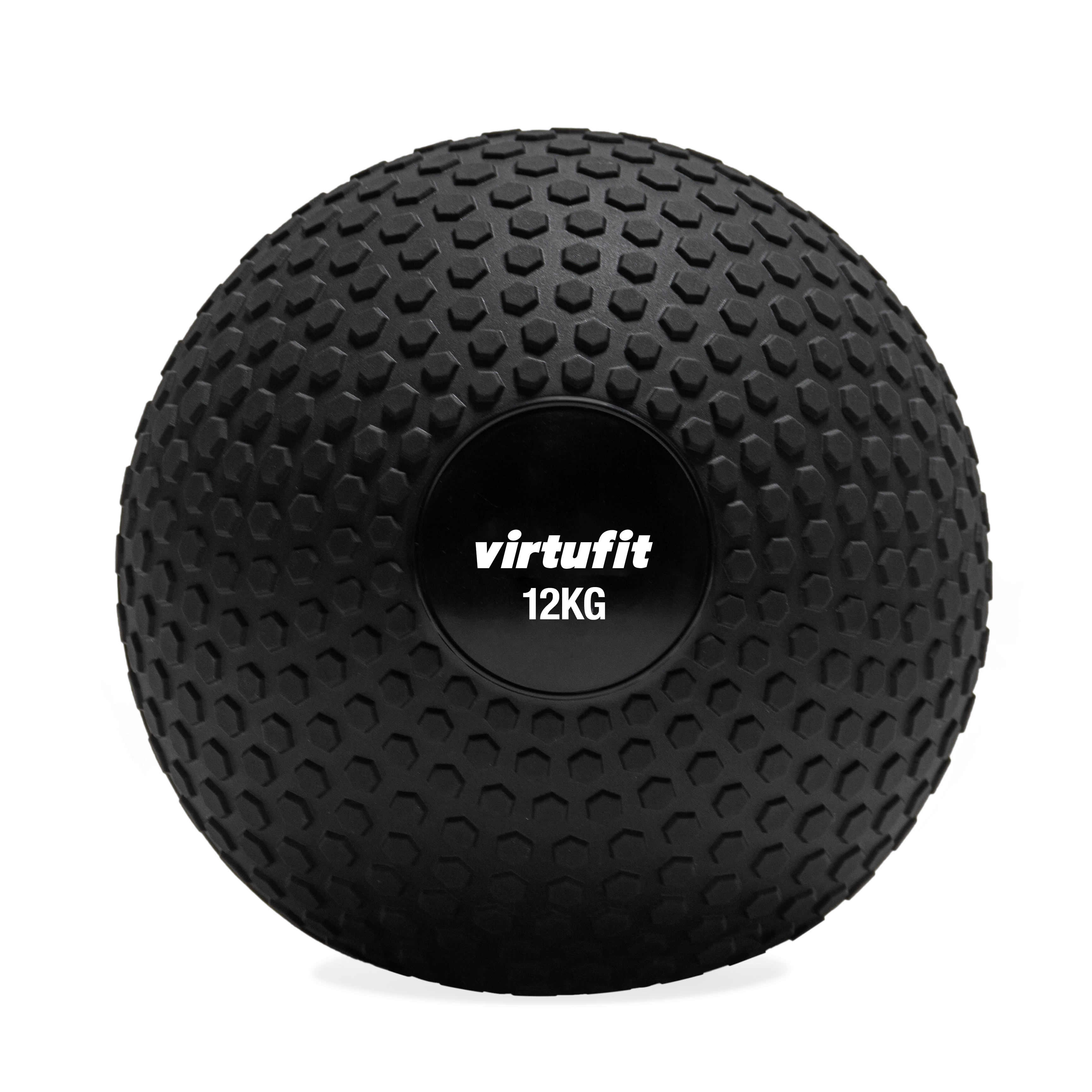 VirtuFit Slam Ball – Fitness Bal – 12 kg – Zwart
