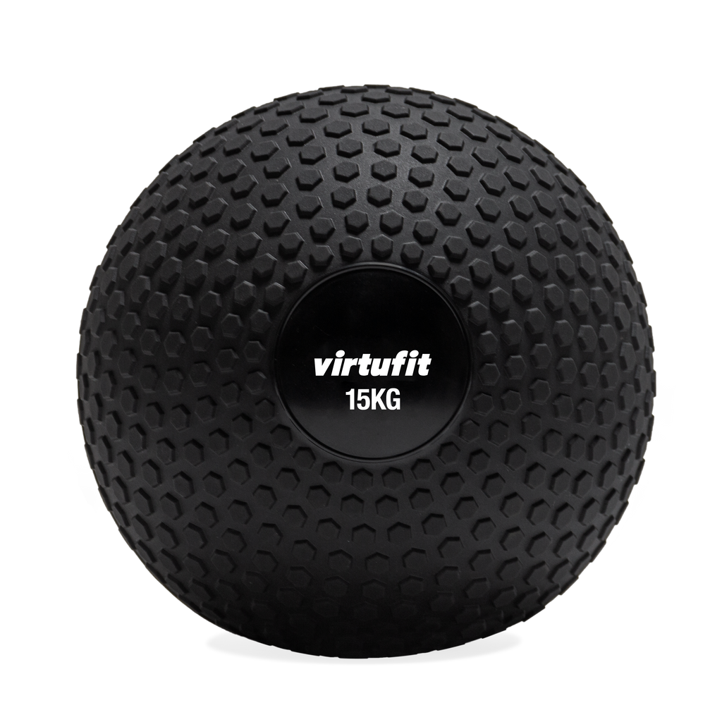 VirtuFit Slam Ball - Fitness Bal - 15 kg - Zwart