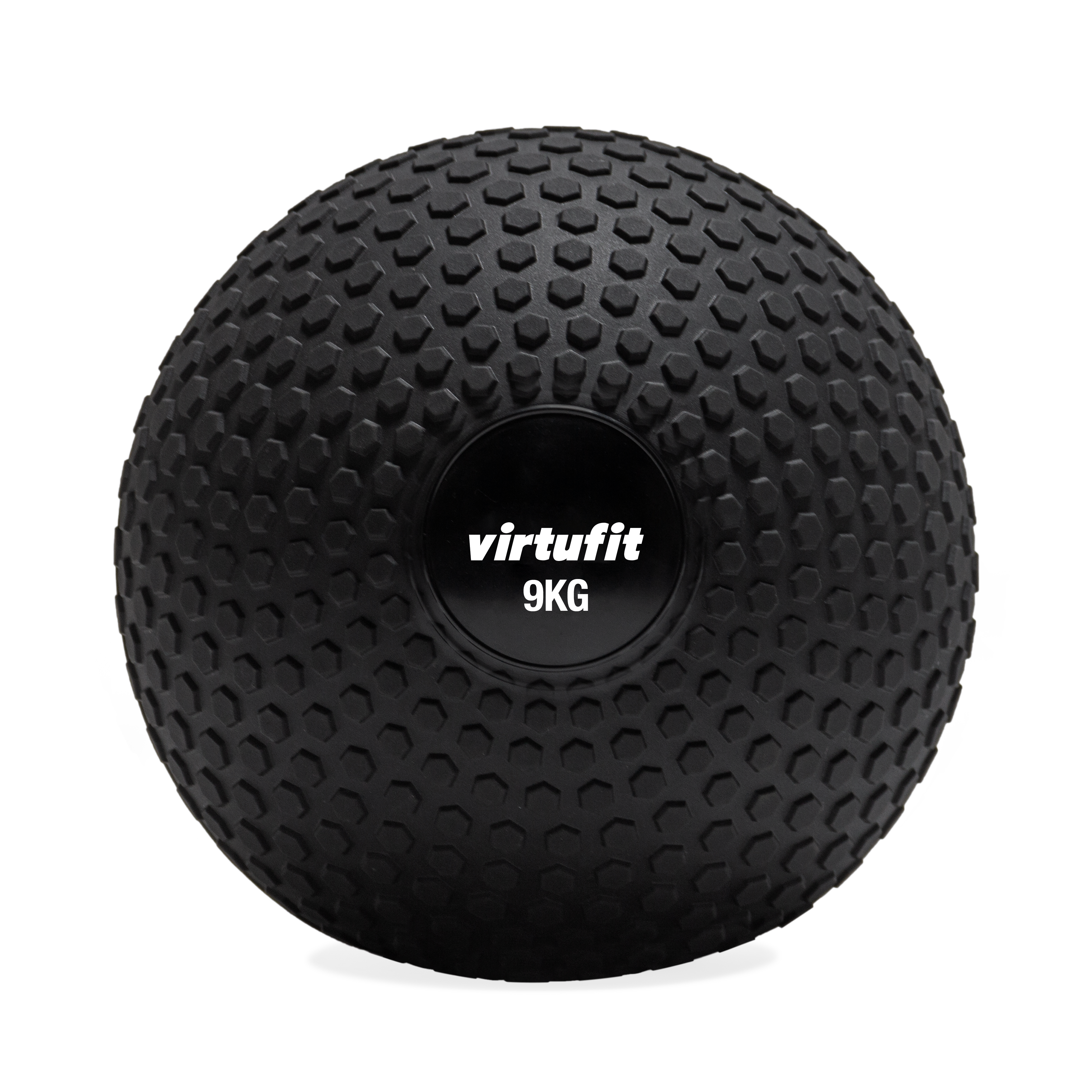 VirtuFit Slam Ball – Fitness Bal – 9 kg – Zwart