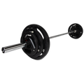 VirtuFit Olympic Rubber Dumbbell Set - 90 kg