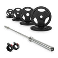 Kit d'Haltères Olympiques en Fonte VirtuFit - 120 kg