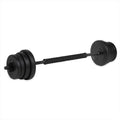 VirtuFit Adjustable Dumbbell Set - 2 in 1 Set - 30 kg - Vinyl