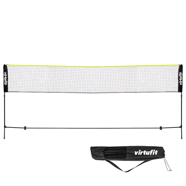 VirtuFit Badminton- en Tennisnet - 510 cm - Inclusief draagtas - Tweedekans