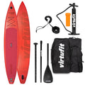 Virtufit Supboard Racer 381 - Rood - Inclusief accessoires en draagtas - Tweedekans