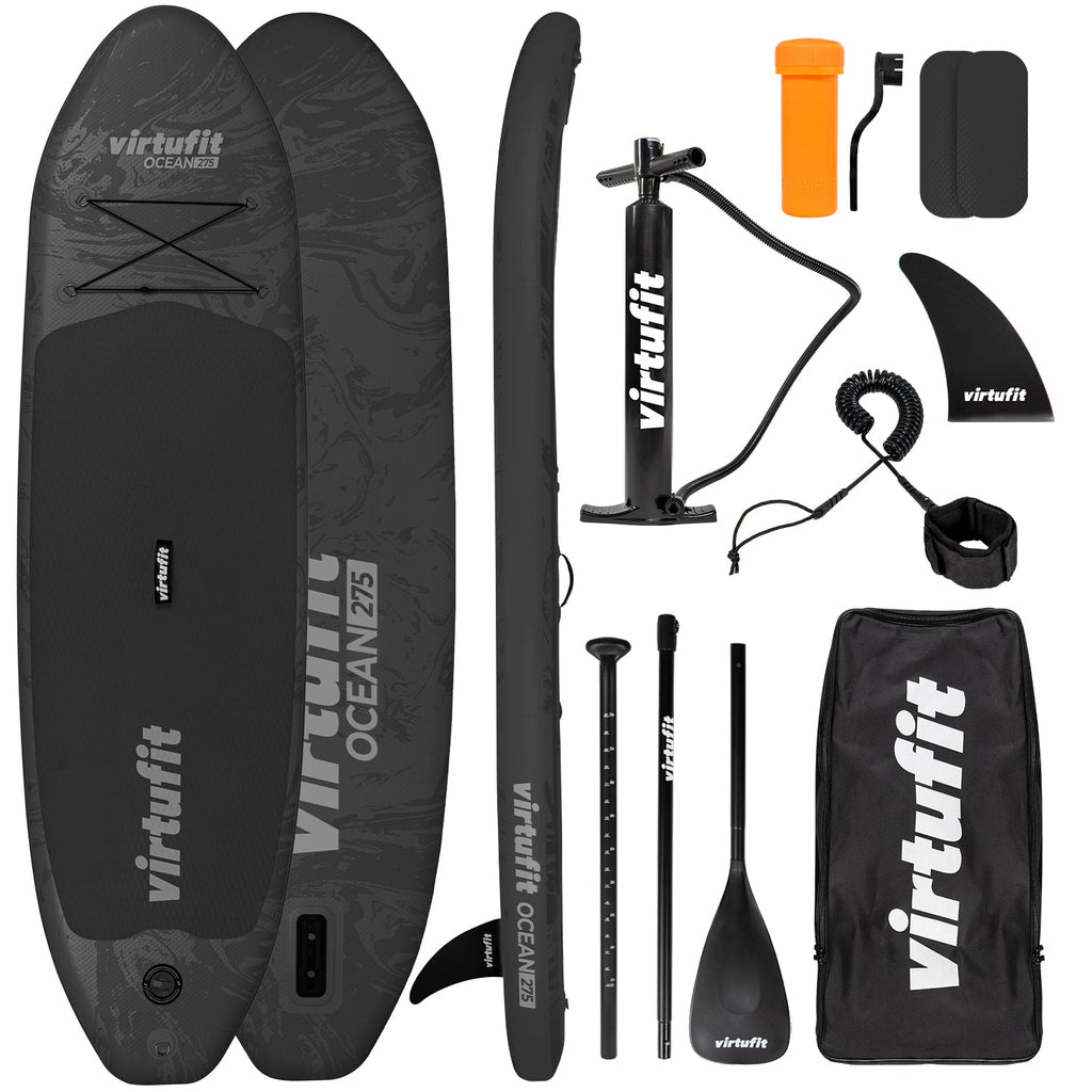 VirtuFit Supboard Ocean 275 - Zwart - Met accessoires en draagtas - Tweedekans