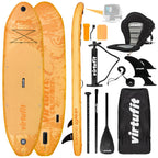 VirtuFit Supboard Cruiser 305 - Orange - Avec siège de kayak, accessoires et sac de transport